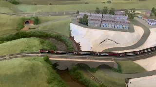 T Gauge Model Train Layout Set in the U.K. - New Layout (Part 2)