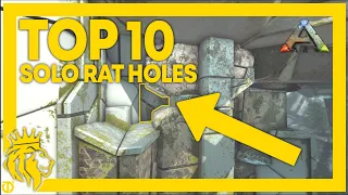 TOP 10 BEST SOLO RAT HOLES On Extinction | ARK: Survival Evolved