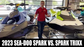 2023 SEA-DOO SPARK VS. SEA-DOO SPARK TRIXX!