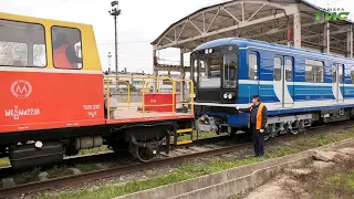 В Самару прибыли пять капитально отремонтированных вагонов метрополитена