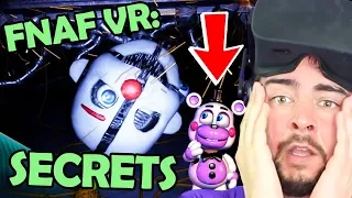 FNAF VR: SECRETS & EASTER EGGS that will BLOW your MIND... (Five Nights at Freddy's: Help Wanted)