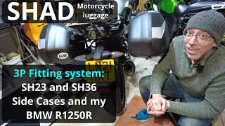 Shad 3P and SH23 + SH36  Panniers! ※ Why the SH23's don't fit my BMW R1250R