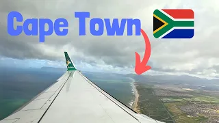 Landing in Cape Town from Johannesburg