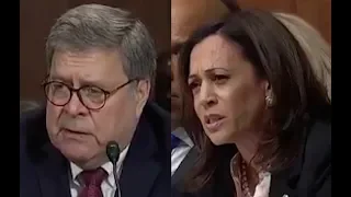 Kamala Harris brilliantly gets Barr to admit he's covering for Trump