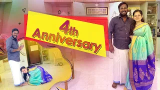 Our 4th Anniversary😍 | FULL DAY FUN VLOG❤️ | Anithasampath Vlogs