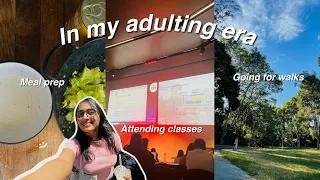 A week in my life as a 1st year International student in Melbourne | Adulting 101