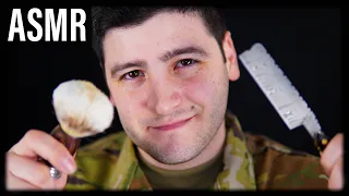 💈🪖 [ASMR] Military Barber Gives You The Perfect Haircut (Personal Attention)