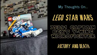 LEGO STAR WARS 75391 CAPTAIN REX Y-WING MICROFIGHTER - Building and Sharing My Thoughts