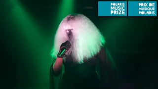 Backxwash performs "I Lie Here Buried" live | Polaris Prize 2021