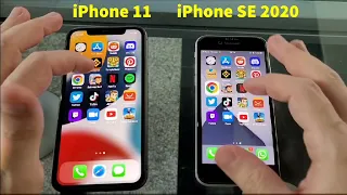 iPhone 11 vs iPhone SE 2020 Speed Test