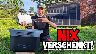 BALKONKRAFTWERK mit SPEICHER! | Einfach gut gemacht! | Ecoflow Delta 2 Max