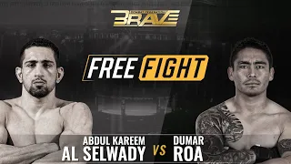 FREE MMA Fight | Abdul Kareem Al Selwady VS Dumar Roa | BRAVE CF 29