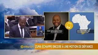 Zuma échappe de nouveau à une motion de censure [The Morning Call]