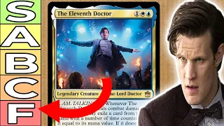 Who is the most powerful MTG DOCTOR WHO card? | ALL 15 DOCTORS RANKED | MTG COMMANDER