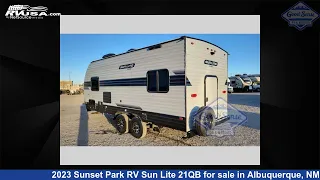 Magnificent 2023 Sunset Park RV Sun Lite Travel Trailer RV For Sale in Albuquerque, NM | RVUSA.com