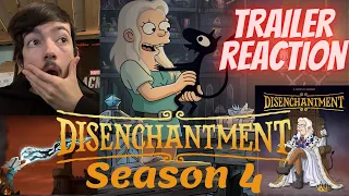 Netflix Disenchantment Part 4 Official Trailer REACTION *BEAN, LUCI AND ELFO ARE FINALLY BACK!!!*
