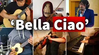Who Played It Better: La casa de papel - Bella Ciao (Violin, Ukulele, Piano, Guitar, Saxophone)