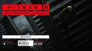 Hitman 3 Apex Predator 0:21 Any%