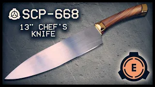 SCP-668 : 13" Chef's Knife : Euclid : Mind Affecting SCP