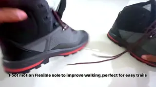 Unboxing Best Waterproof Trekking Shoes | FORCLAZ Fabric Trekking Shoes MT100 TEX-W | Decethhlon