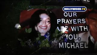 Fans Mourn At Michael Jackson's Home- Hollywood.TV