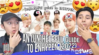 an (un)helpful guide to enhypen (2022) | REACTION