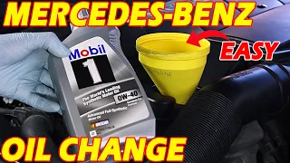 How To CHANGE THE OIL On Your MERCEDES BENZ | S Class S500 W220 M113