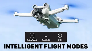 DJI Mini 3 Pro Intelligent Flight Modes (ActiveTrack, Spotlight, & Point of Interest)