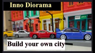 Inno Diorama 1-64, Create your city, RMZ City Diorama, 2 storied diorama