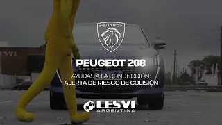 Nuevo Peugeot 208 - Ayudas a la conducción: Alerta de riesgo de colisión.