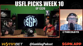 USFL Predictions Week 10 - USFL Picks - Sports Gambling Podcast - USFL