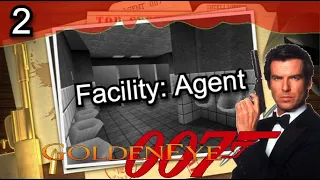 Facility Golden Eye 007 James Bond on Agent Difficulty with Commentary Mission 2 Xbox Series X