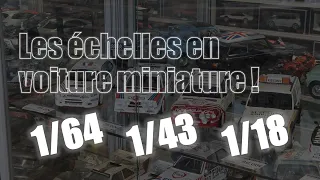 COMPRENDRE LES ECHELLES POUR DEBUTER UNE COLLECTION DE VOITURES MINIATURES !