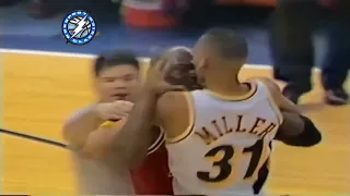 NBA Fights   Michael Jordan’s fights w  Reggie Miller 1993