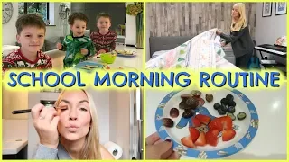 SCHOOL MORNING ROUTINE WITH THREE KIDS  |  EMILY NORRIS | AD