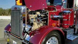 Jerry's Beautiful 1963 Peterbilt at Truckin for Kids 2017