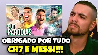 (DUVIDO VOCÊ NÃO CHORAR!!!😭) REAGINDO A APROVEITE! MESSI E CR7: OS REIS NUNCA PERDEM A MAJESTADE