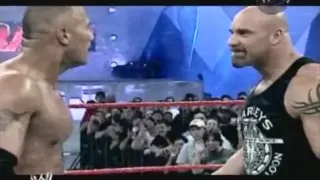 WWE Backlash 2003 The Rock vs Goldberg Promo HQ