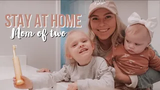 REAL DAY IN THE LIFE OF A MOM | STAY AT HOME MOM OF TWO | Autumn Auman