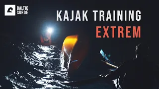 Kajak Training für den Notfall - Wiedereinstieg bei Nacht, Wellen und Gewitter