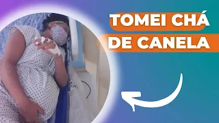 RELATO DE PARTO PELO SUS| TOMEI CHA DE CANELA EM TRABALHO DE PARTO😰