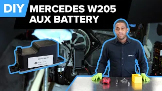 Mercedes-Benz W205 Auxiliary Battery Replacement DIY (Mercedes-Benz C300, S63 AMG, C63 AMG, & More)