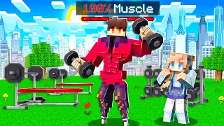 RageElixir Got 100% MUSCLE in Minecraft!