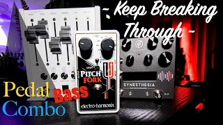 Effect Pedal Combo: Bass! Pitch Fork Electro-Harmonix+Synesthesia GFI System+CXM 1978 Chase Bliss