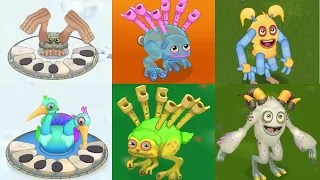 Monsters Original VS Monsters Fusions Compilation - My Singing Monsters was stuffed into Monsters