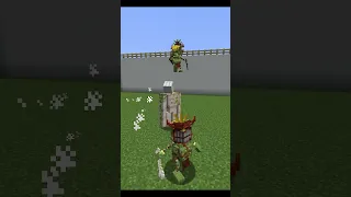 Iron Golem vs Barakoa, Barakoana (Mowzie's Mob) | [Minecraft Mob Battle] #Shorts