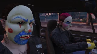 GTA V The Dark Knight - Joker Robbery Scene