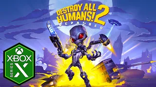 Destroy All Humans 2 Xbox Series X Gameplay Review [Optimized]