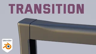 How to transition different sized bevels seamlessly blender