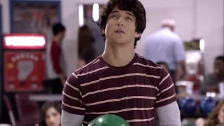 Teen Wolf 1x03 Scott Allison Lydia and Jackson bowling part 1